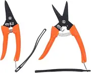 BESPORTBLE Hoof Nippers for Goats Set of 2 Spring-Loaded Animal Hoof Trimmer Smooth Edges