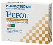 Fefol Iron and Folate Supplement 30 Capsules