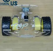 2WD Smart Robot Car Chassis Kit/Speed encoder Battery Box Arduino 2 motor 1:48