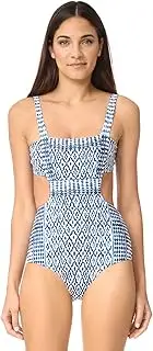 [Mara Hoffman] Women's Mina Cut-Out One Piece Swimsuit