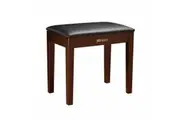 Melodic Modern Piano Keyboard Stool Wooden Chair Bench Seat with Black Padded Cushion Built-in Storage Compartment for Music Solo Concert