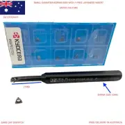 Boring Bar Small For Diameter 7MM bore with 1 free Japanese Inserts Hard Ground