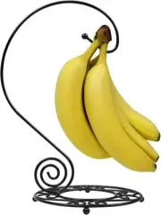 Blue Donuts Banana Hanger Farmhouse Holder Tree Stand Hook for Black