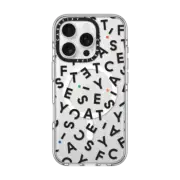 iPhone 16 Pro Clear Case MagSafe Compatible Monogram