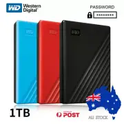 Western Digital My Passport 1TB External HDD Hard Drive USB 3.0