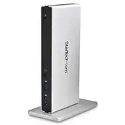 StarTech Dual-Monitor USB 3.0 Docking Station with DVI and Vertical Stand USB3SDOCKDD