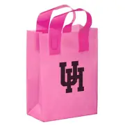 250 Custom Color Frosted Soft Loop Shopper Bag Printed With Your Logo or Message