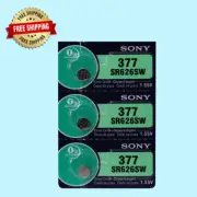 Sony 377 SR626SW Watch Battery (Exp 10/2030 ) 3Pc