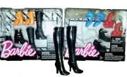 Lot of 7 BARBIE Shoes Sandal Mary Janes Black Stiletto Witch Boots BLYTHE PULLIP