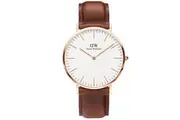 Daniel Wellington Classic St Mawes 36mm Rose Gold/White Ladies Analog Watch