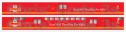 Adhesive Vinyl Coach Decal suit OO gauge Hornby / Lima Royal Mail MK1 POS