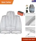 Mosquito Head Mesh Nets Gnat Face Netting for No See Ums Insects Bugs Gnats B...