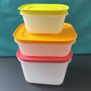 Tupperware Freezer Mates Plus Container Starter Set 4.75 Cup 450ml & 170ml New