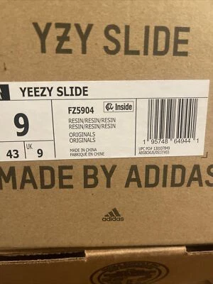 Yeezy slide Resin Size 9 Brand New
