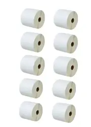 10 Rolls 4X6 Direct Thermal Shipping 500/R Labels for Zebra 2824 Eltron ZP450