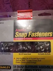 STANLEY SNAP FASTENERS FSKT 20 / 18 SNAP FASTENERS AND FLARING TOOL