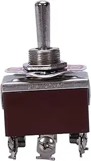 Daiilg AC 250V/15A 125V/20A ON/OFF/ON 3 Position DPDT Momentary Toggle Switch