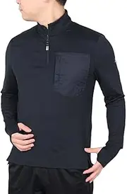 [Under Armour] Mens Trail Run Quarter Zip Top (UK Size: S) (Black)