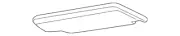 Genuine Volkswagen Sun-Visor 5C5-857-551-BR-SD4 (for: Volkswagen)