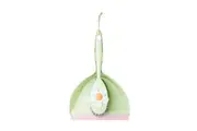 Vigar 32cm Florganic Dustpan & Brush Set Dust Dirt Home Cleaner w Rubber Lip