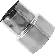 Ciieeo Heater Fitting 304 Stainless Steel Straight Adapter Gas Heater Adapter 6 to 5 Metal Connector Easy Install