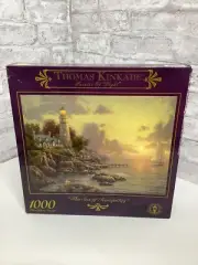 Thomas Kinkade The Sea Of Tranquility 1000 Piece Jigsaw Puzzle Brand New Sealed