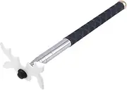 TYZYAGPGNL Portable Removable Billiards Pool Cue Stick with Plastic Bridge Head Metal Retractable Pool Table Accessory for Competition Game Snooker Accessories(White)