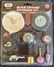 10 Piece Quick Change Drill Finishing Kit