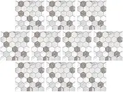 CLISPEED Tile Stickers 10 Pcs Kitchen Backsplash Tile Decals Peel and Stick Wall Sticker Self Adhesive Peel Stick Vinyl Adhesive Stickers for Staircase Home Decor Removable Wall Stickers