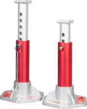 3 Ton 6000 lb Big Red Lightweight Jack Stands Adjustable Height Vehicle Support