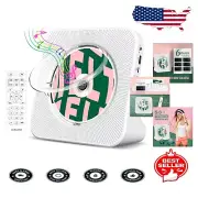 Versatile Portable CD Player with Remote Control & Bluetooth - Ideal Home Gadget