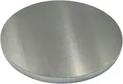 2 Pcs 6061 Aluminum Round Plate Alloy Plate,Used For Model Making or Parts Etc.Thickness: 3mm, Diameter: 100mm.
