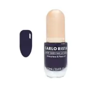 Carlo Rista Lacquer Water-Based Peel Off Odourless AU DarkPlum Nail Polish