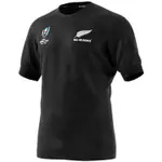 2019世界盃紐西蘭全黑隊球衣ALL BLACKS RWCJERSEY橄欖球服緊身版POLO衫