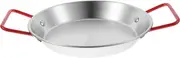 LABRIMP Fried Food Plate Metal Serving Tray Stainless Steel Household Picnic Plate Kitchen Gadget Snack Tray