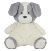 Gund Puppy Oh So Snuggly Dog Grey White Large Plush Soft Toy