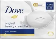 Dove Beauty Cream Bar Original Soap (4 X 90G Bars) New Pack Free Shipping