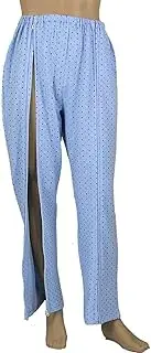 Incontinence Pants For Men, Zipper Patient Pants Paralysis Clothing Rehabilitation Trouser Urine Bag Pants Bedridden Patient Clothing Suit For Fracture/Bedridden Patients/Elderly(XL)