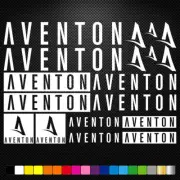 FITS Aventon Bikes Vinyl Decal Stickers Sheet Frame Cycle Bicycle Mtb Road