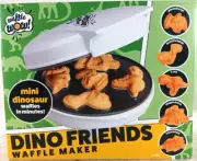 NEW Dinosaur Mini Waffle Maker Make Breakfast Fun and Cool for Kids and Adults