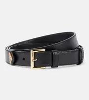[Prada] Prada Leather belt Inch 33.5 black