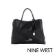 【NINE WEST】BROOKLYN 經典手提/斜背托特包-黑色(108505)