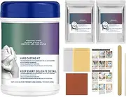 Hand Casting Kit for Couples | 3D Plaster Molding Kit with Safe Alginate Powder | Hand Statue Mold-Maker for Couples, Families, Kids, Adults | Keepsake Craft Kit for Wedding,