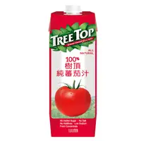 在飛比找PChome24h購物優惠-《Treetop》樹頂100%純蕃茄汁(1000mlx4瓶)