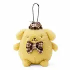 Sanrio Pompompurin Mascot Holder Howa Mocha Check Series H 5.51 inch