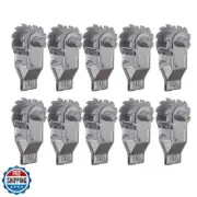 Zoiut Electric Fence Wire Strainer, 10PCS Heavy Duty Inline Wire Tensioner, W