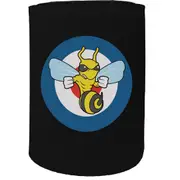 Alcohol Stubby Holder - Target Wasp - Funny Novelty Birthday Gift Joke Beer Can Bottle Coolie