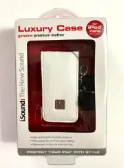iSound: The New Sound Luxury Case For Ipod Nano All Models Genuine Leather
