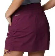 Columbia SKORT Size 12 - 14 XL Currant UPF Lightweight Activewear Skirt NWT