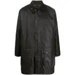 [Barbour] Barbour Northumbria Constrast-collar Wax Jacket 44 IT GREEN